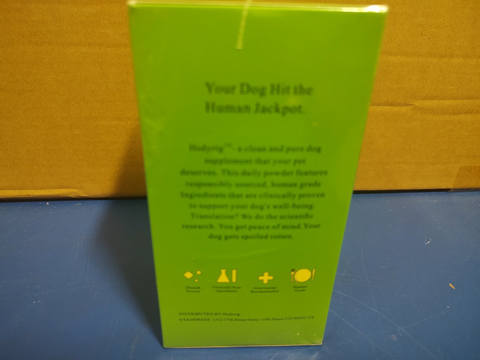 Other Half Daily Dog Supplement Powder Bacon Pumpkin Well-Being Digestion Aid