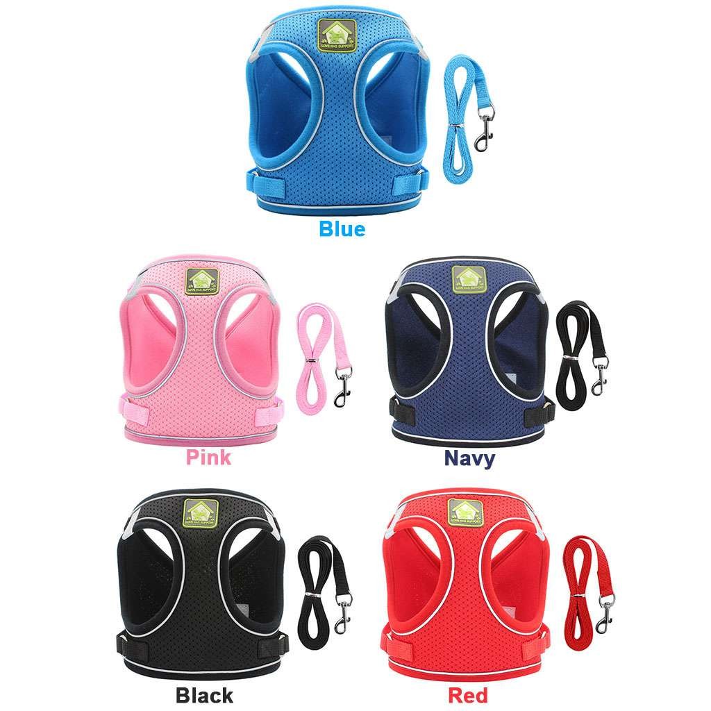 Adjustable Control No Pull Dog Pet Harness Vest Dogs Reflective XS S M Large XL