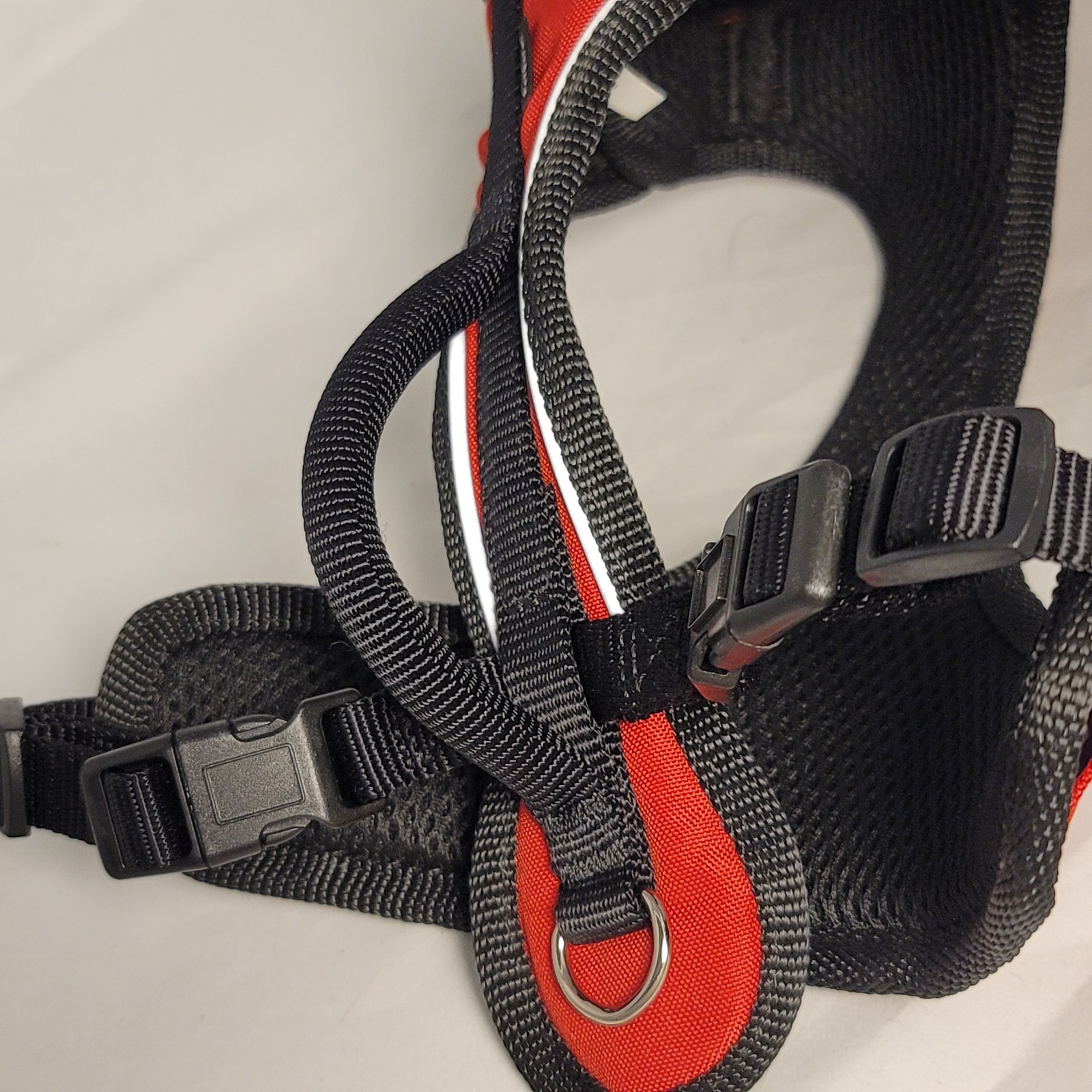 Easysport Harness Dog Size Xtra Small Red and Black