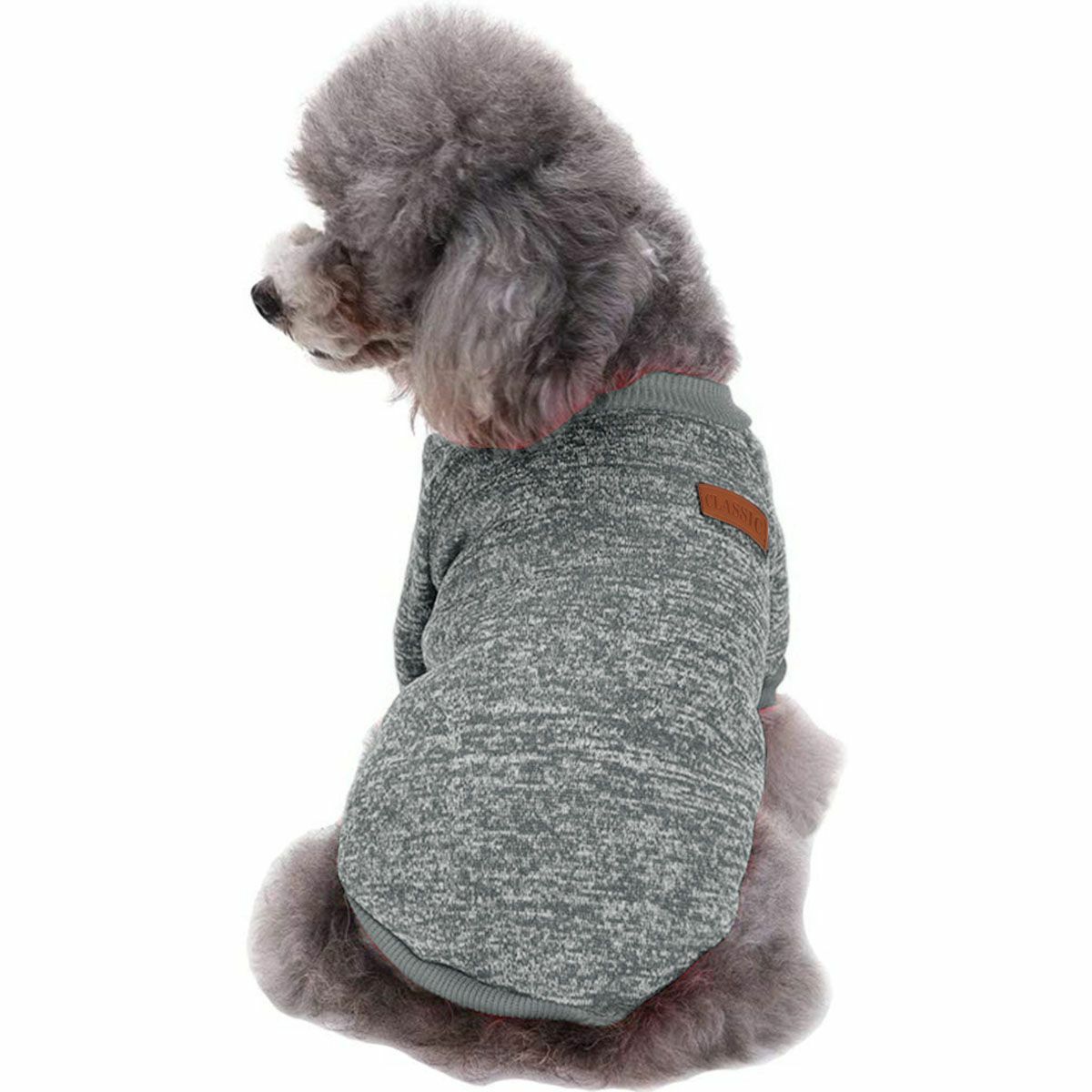 Puppy Chihuahua Sweater Coat Clothes For Small Pet Dog Warm Clothing Apparel New