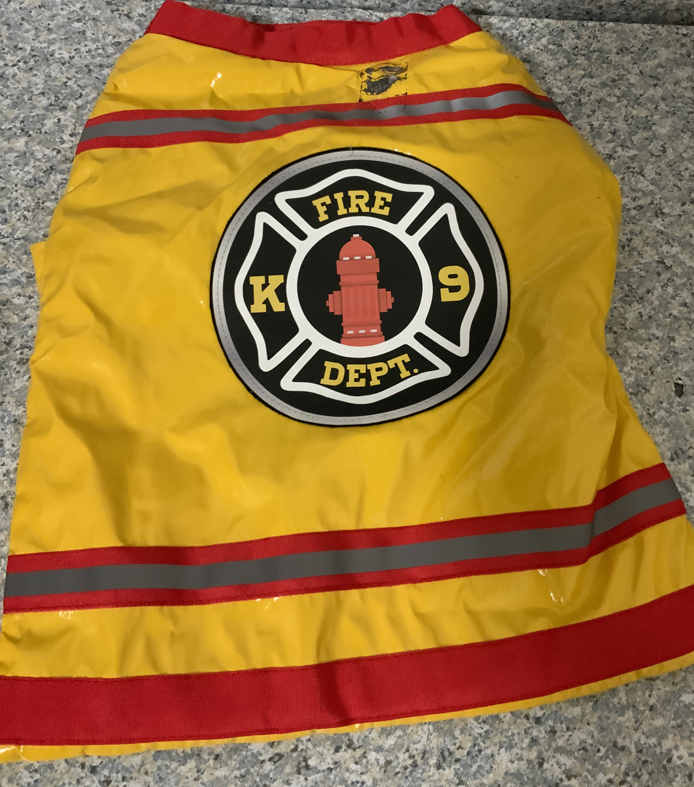 ⚡️Hyde & Eek Fire Fighter Dog Costume – Yellow 👉As Shown👈