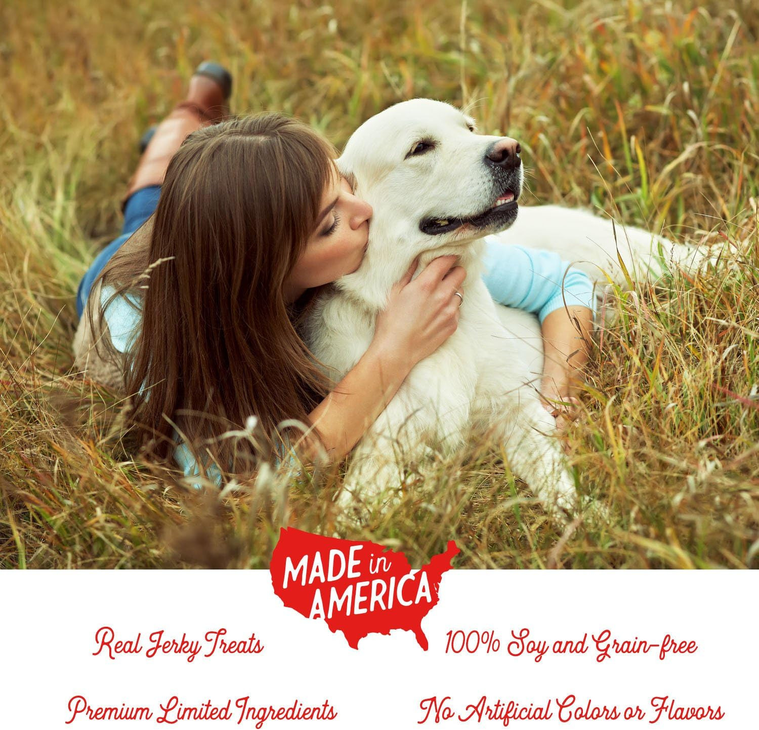 USA Made 2 Lb. Pork Jerky Dog Treats