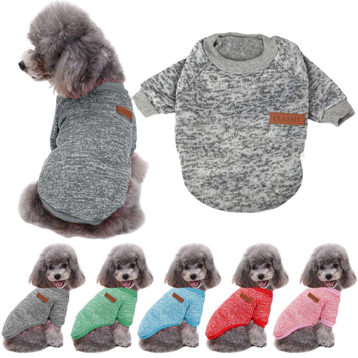 Chihuahua Fleece Puppy Sweater Clothes For Small Pet Dog Warm Clothing Apparel