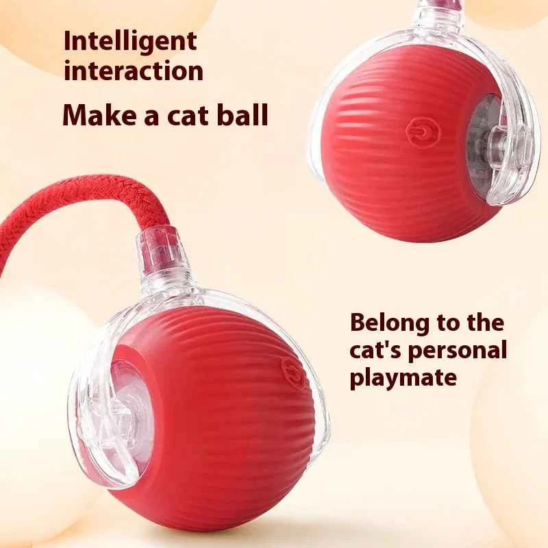 Automatic Rolling Ball Smart Cat Dog Toy Electric Pet Self-moving Kitten lot