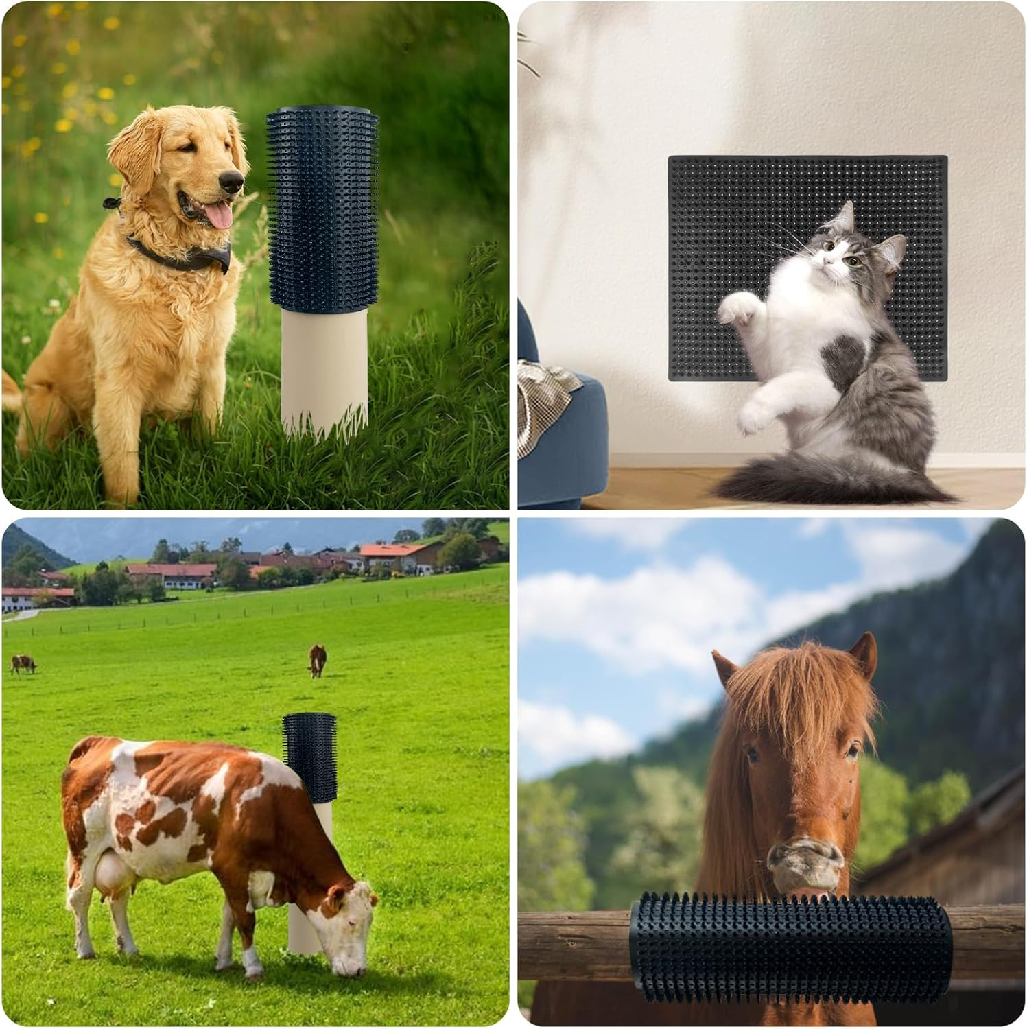 Soft Itch Relief Pad for Dog Dog Back Scratcher for Relief Dog Itch Scratching P