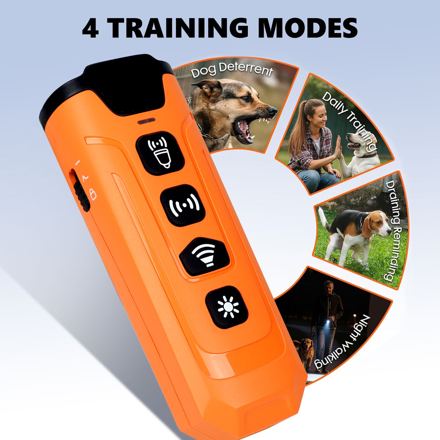50FT Ultrasonic Dog Bark Deterrent Device Anti Barking Control Training Stopper