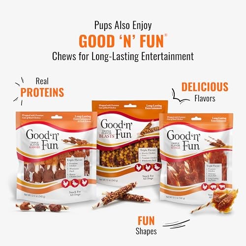 Good ‘n’ Tasty Triple Flavor Stacks with Cheese, 9 9 Ounce (Pack of 1), White