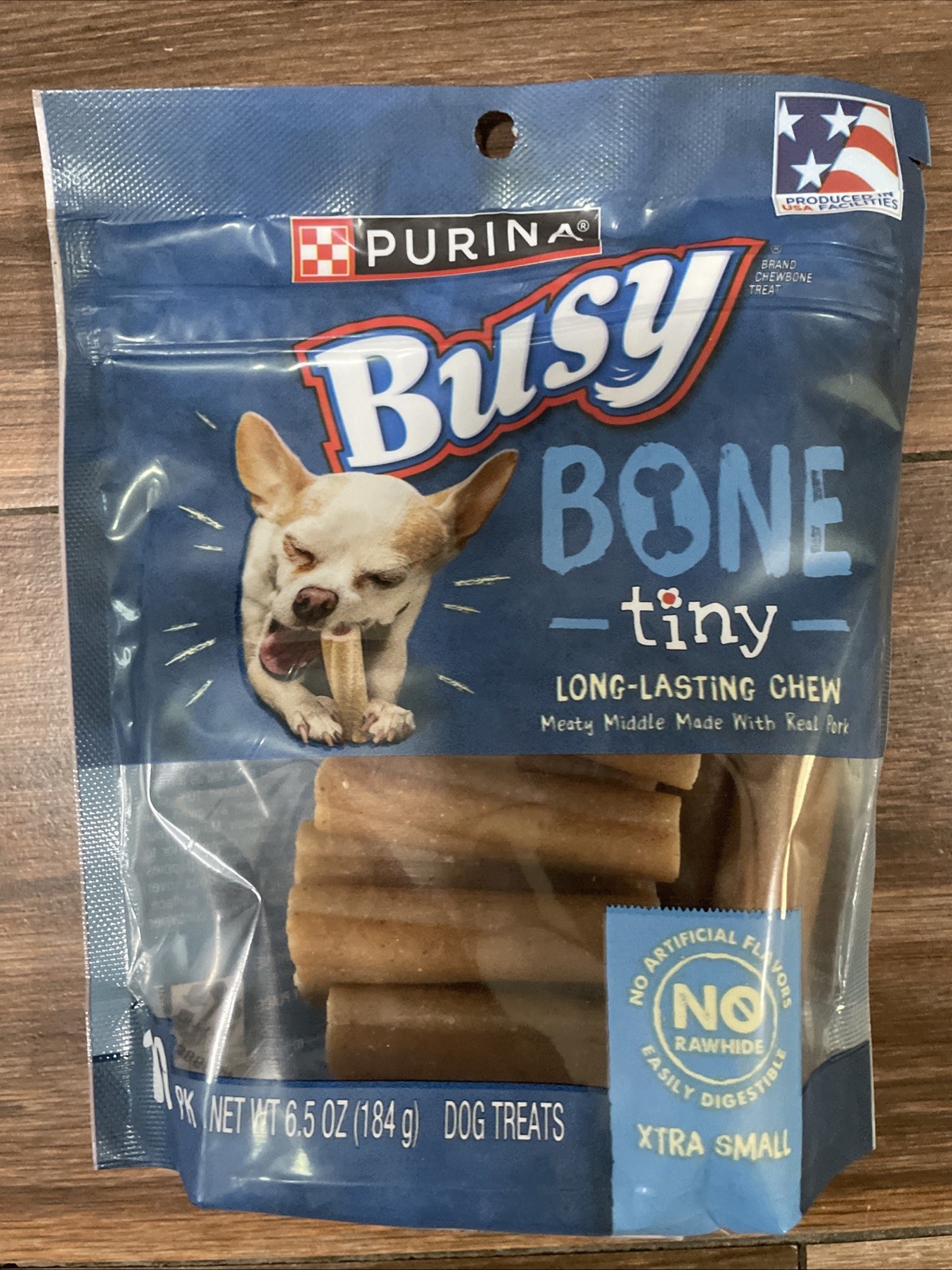 Purina Busy Bone TINY Long Lasting Chew Dog Treats Xtra Small