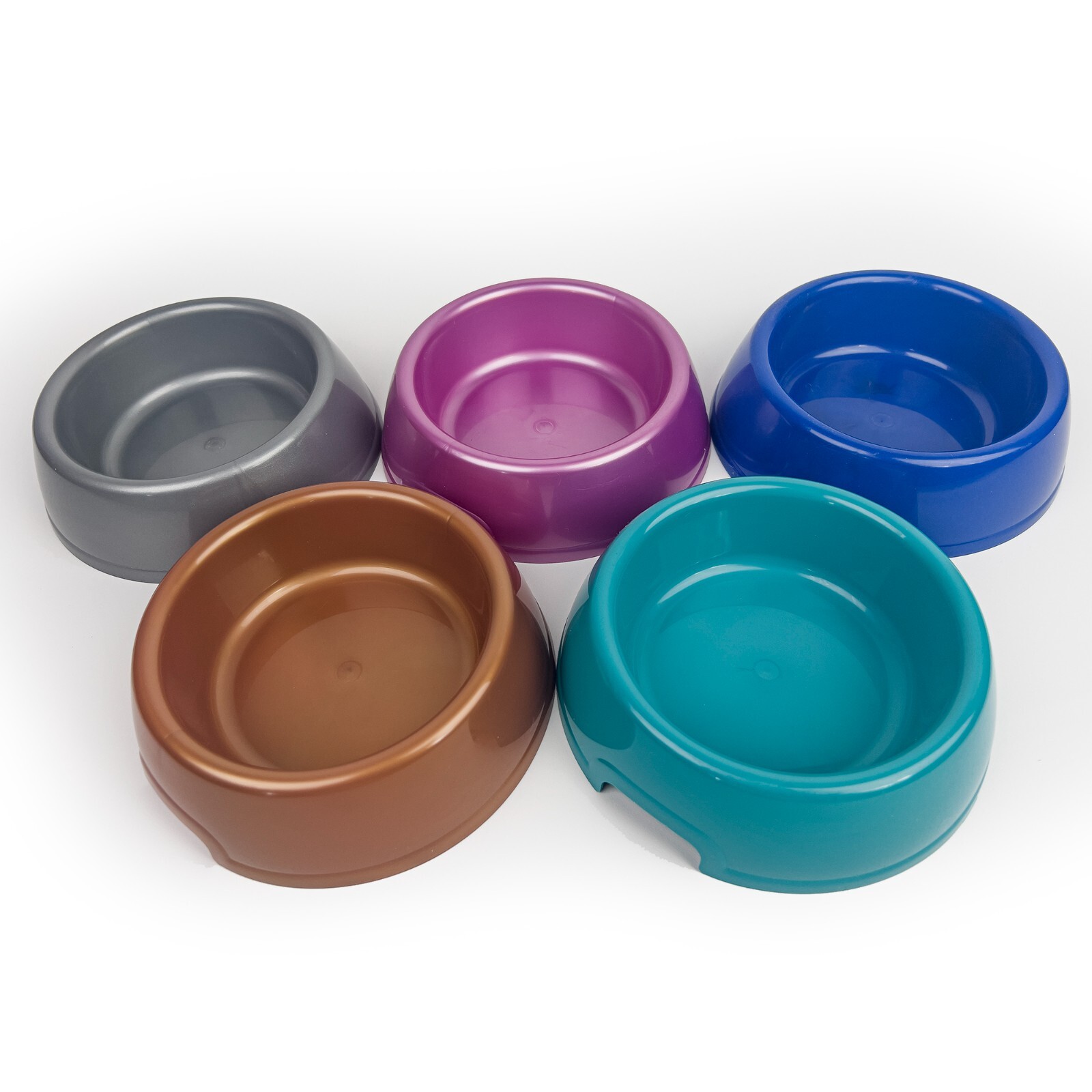Dog Cat Pet Food Water Bowl Dish Small 5 colorful dish