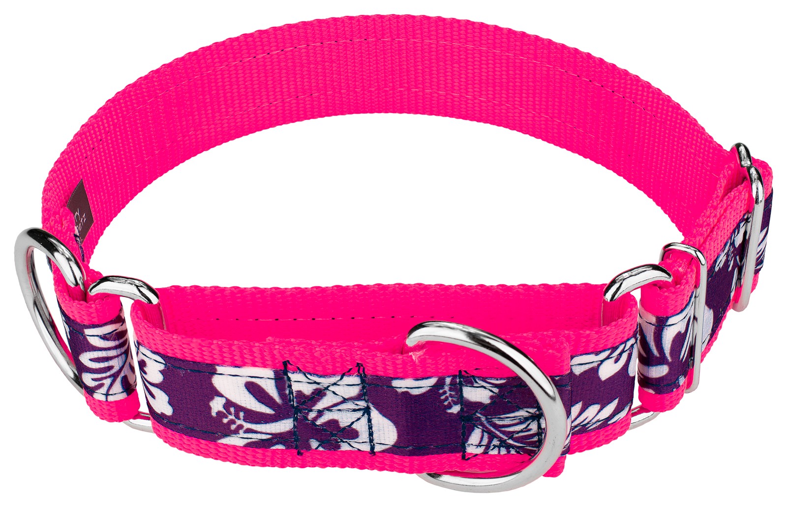Country Brook Petz® 1 1/2 Inch Signature Nylon Martingale Dog Collar