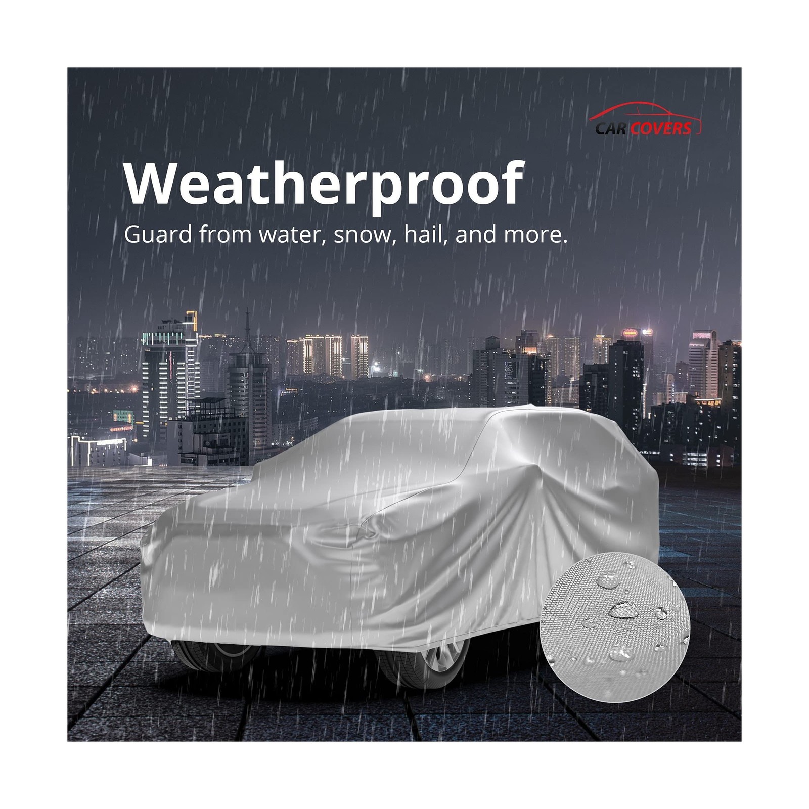 CarCovers Weatherproof SUV Cover & Warranty Compatible with Mercedes-Benz 201…