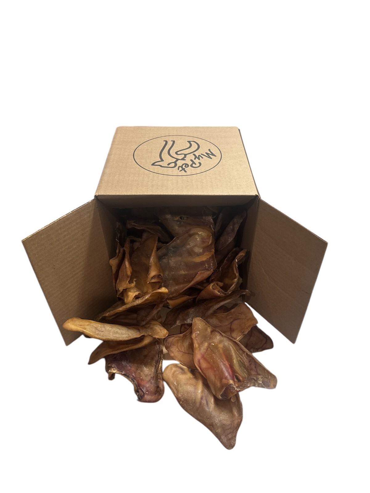 Large Pig Chews For Dogs – 100% Natural Pork Treats (100 count)