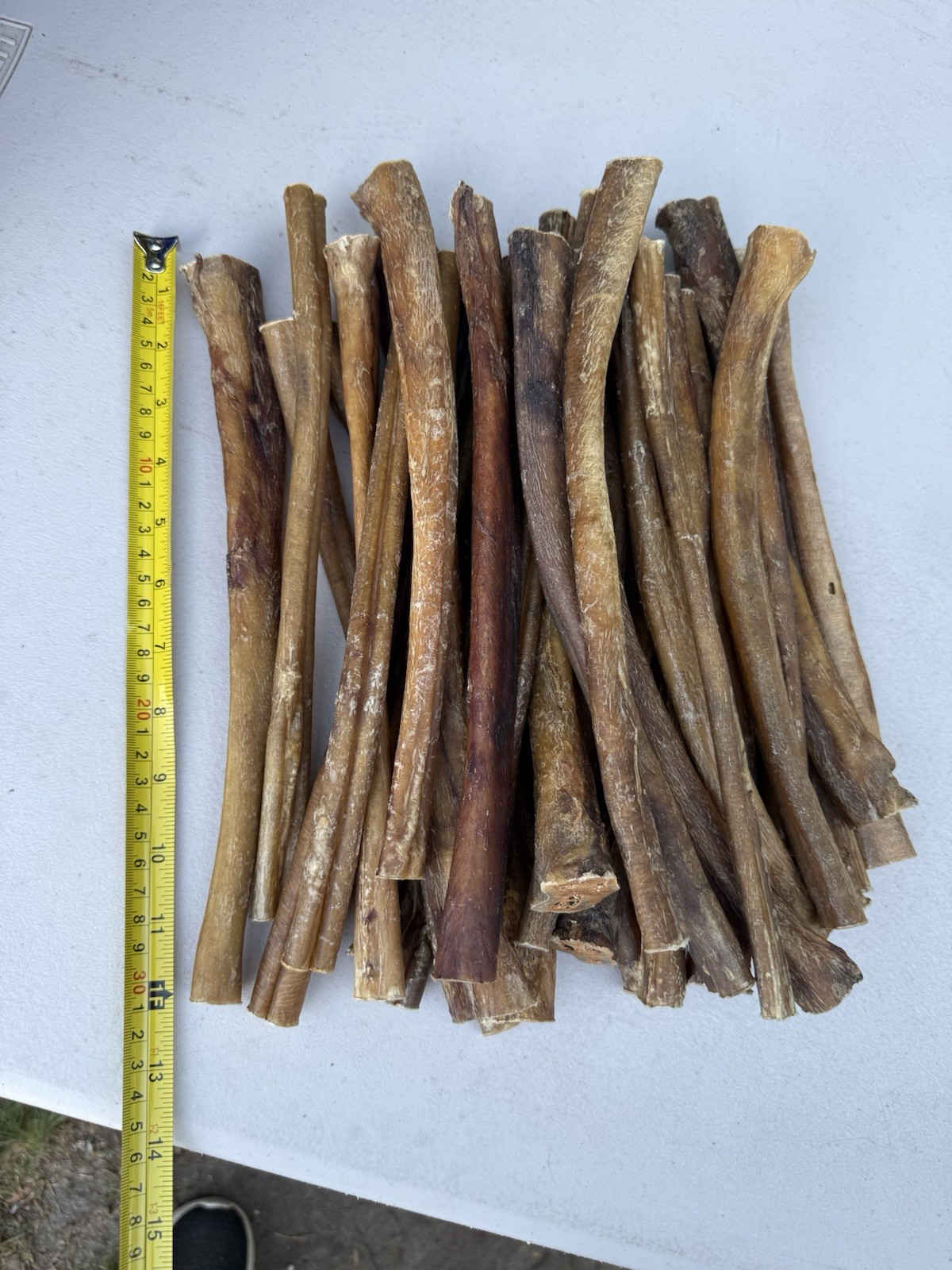 Pawfect 12″ Bully Stick Dog Chews Beef Pizzle Long Lasting Treats No ODOR