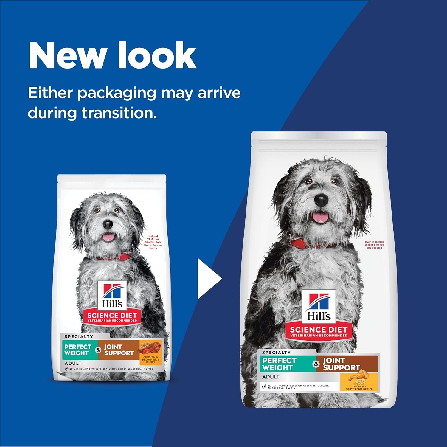 All-Natural Joint Support & Weight Management Dog Food – 3.5 lb Chicken Flavor