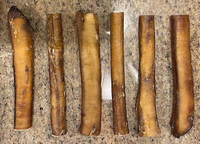 6″ inch Black Angus JUMBO THICK BULLY STICKS Natural DOG chews Treats USA SOURCE