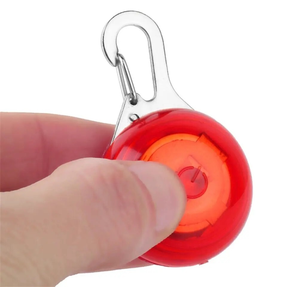1pcs Pet Collar Pendant LED dog collar Night light pendant security luminous