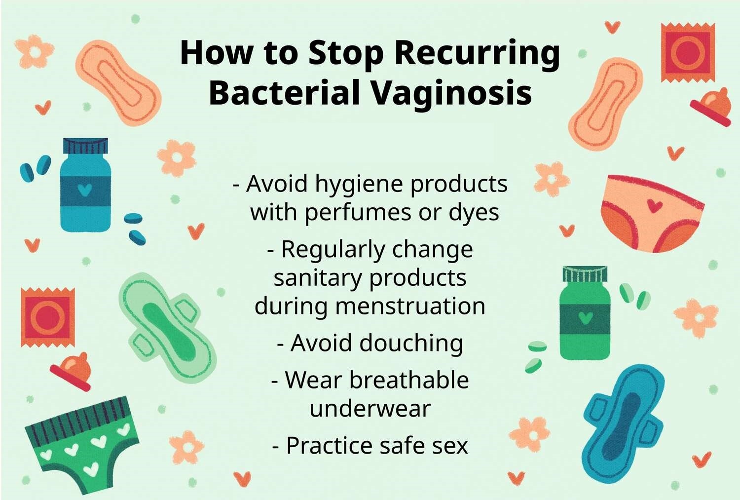 NATURAL HERBS FOR BACTERIAL VAGINOSIS IN FOR MEN & WOMEN – MADE IN USA