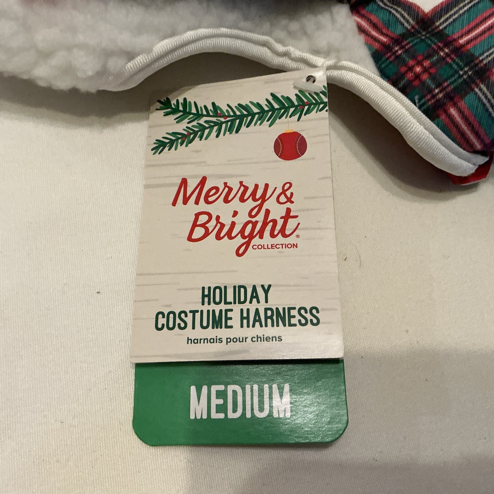 Merry & Bright Holiday Vest Harness SNOWMAN Medium High Quality Comfort Walking