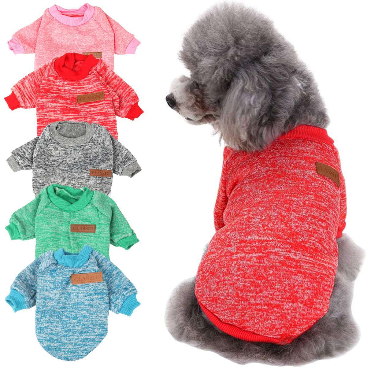 Chihuahua Fleece Puppy Sweater Clothes For Small Pet Dog Warm Clothing Apparel