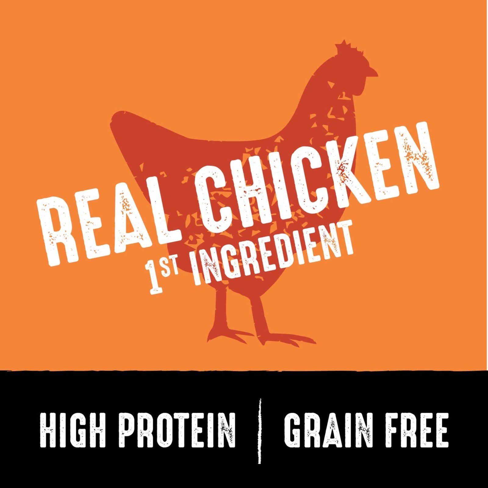 CRAVE Grain Free High Protein Adult Dry Dog Food, 4 Pound (Pack of 1)