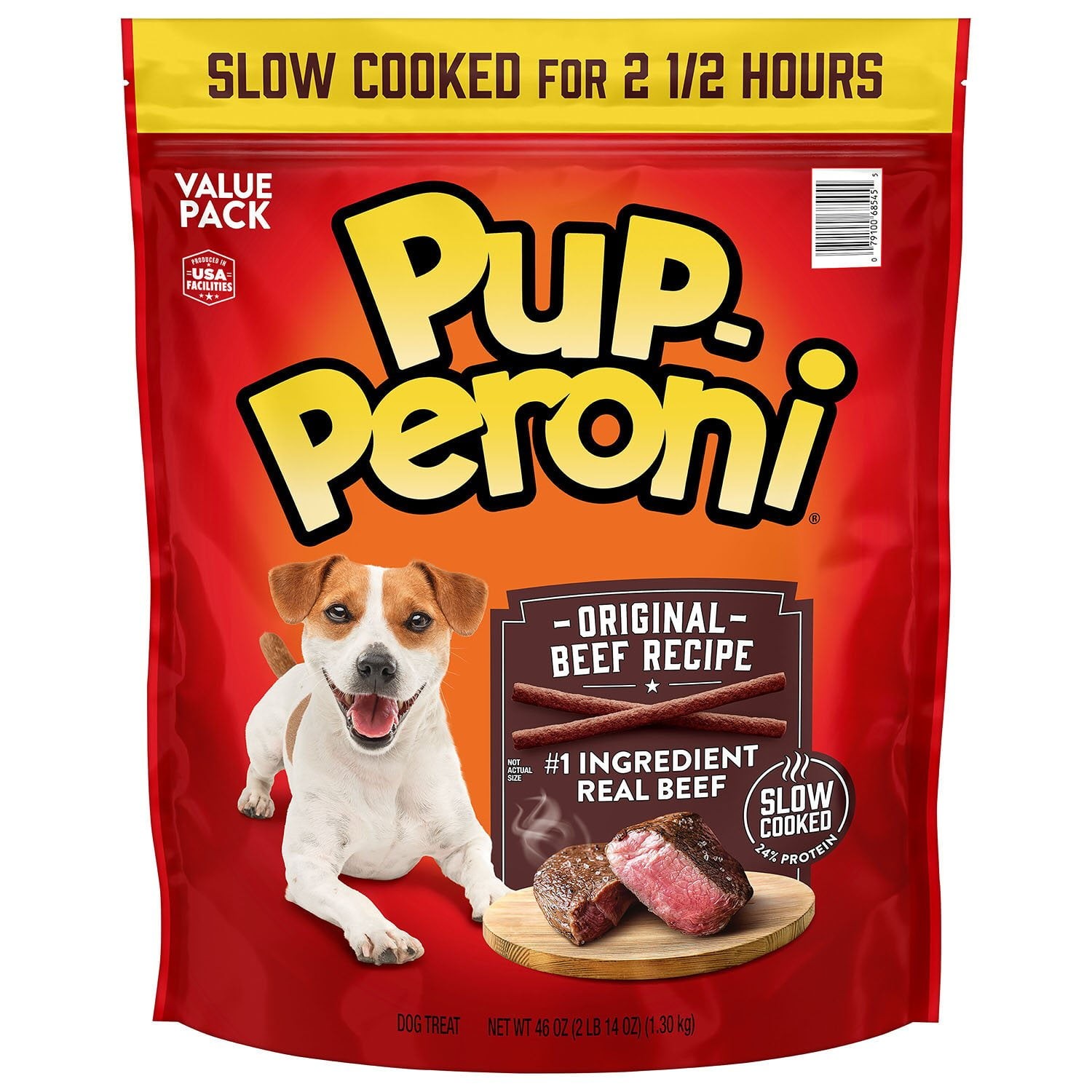 Pup-Peroni Dog Snacks, Original Beef Flavor 46 oz Original Beef Flavor Dog Treat