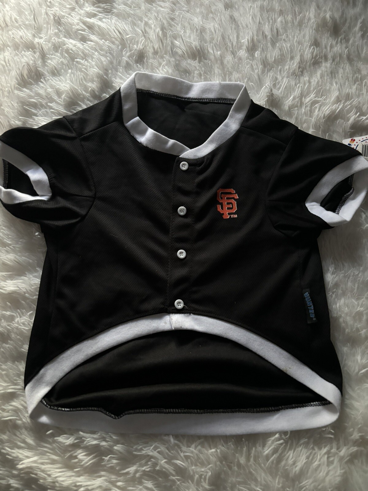 MLB San Fransico Giants Short Sleeve Dog Pet Jersey Size XL. New!