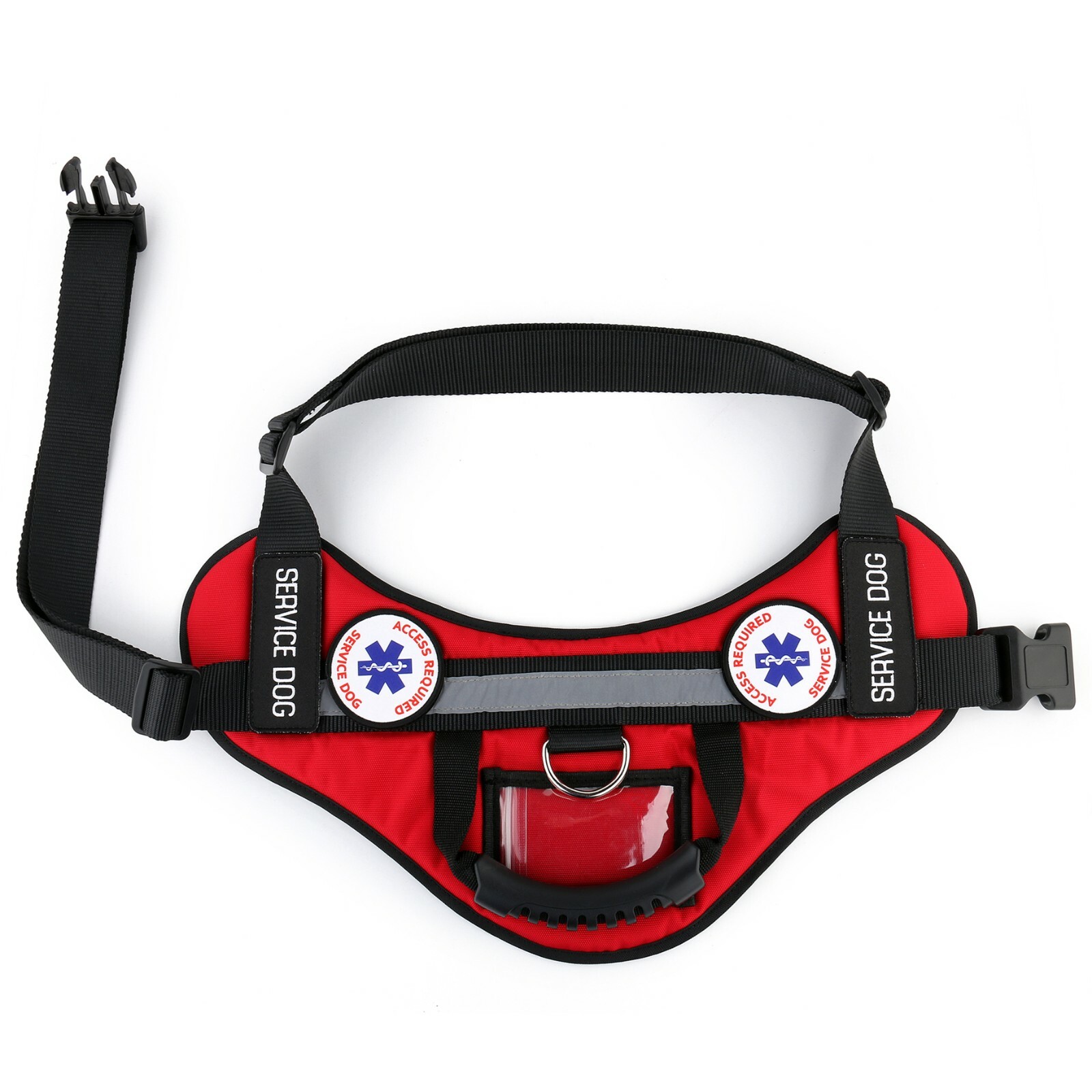 Service Dog Harness Vest Reflective – Patches – Waterproof ALL ACCESS CANINE™