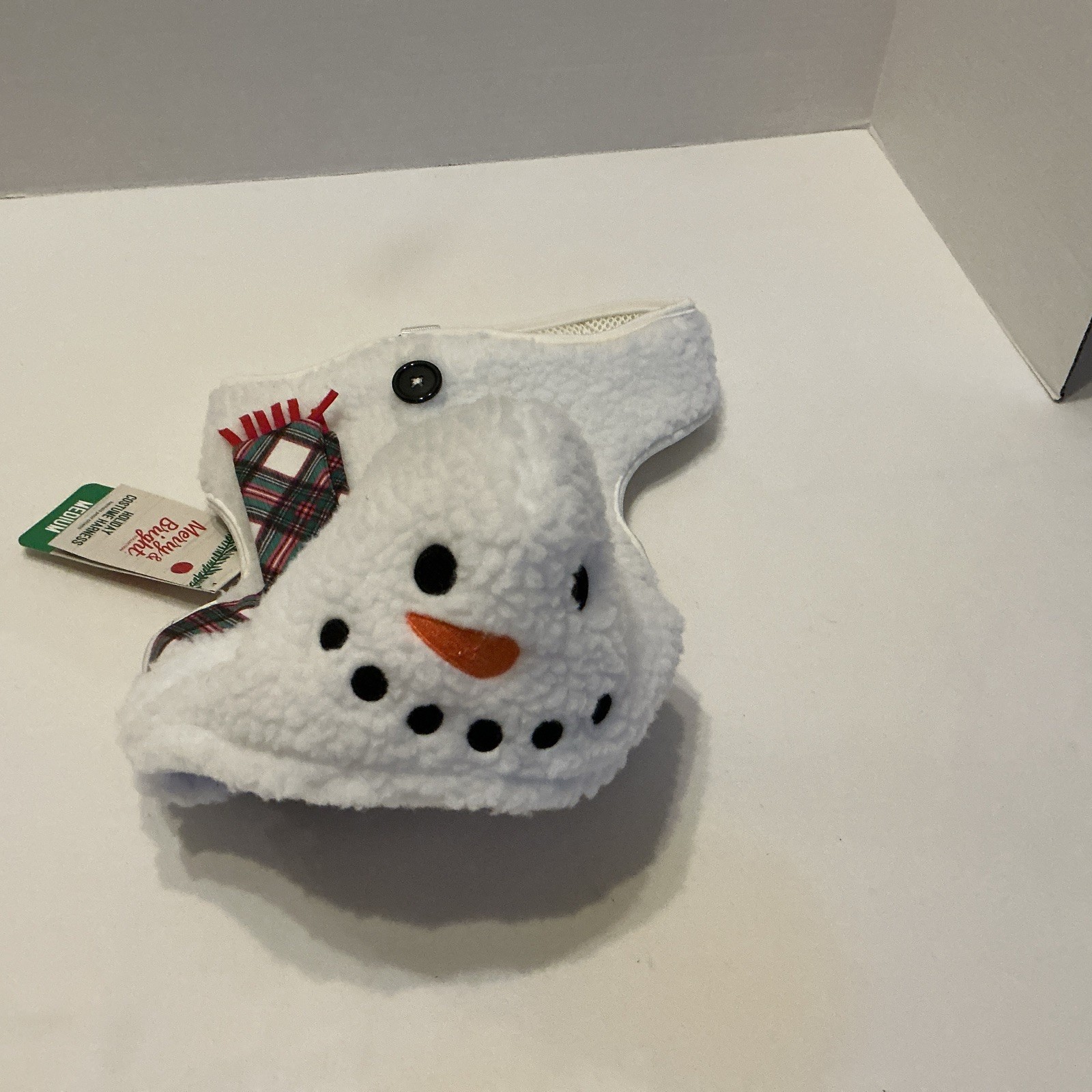 Merry & Bright Holiday Vest Harness SNOWMAN Medium High Quality Comfort Walking