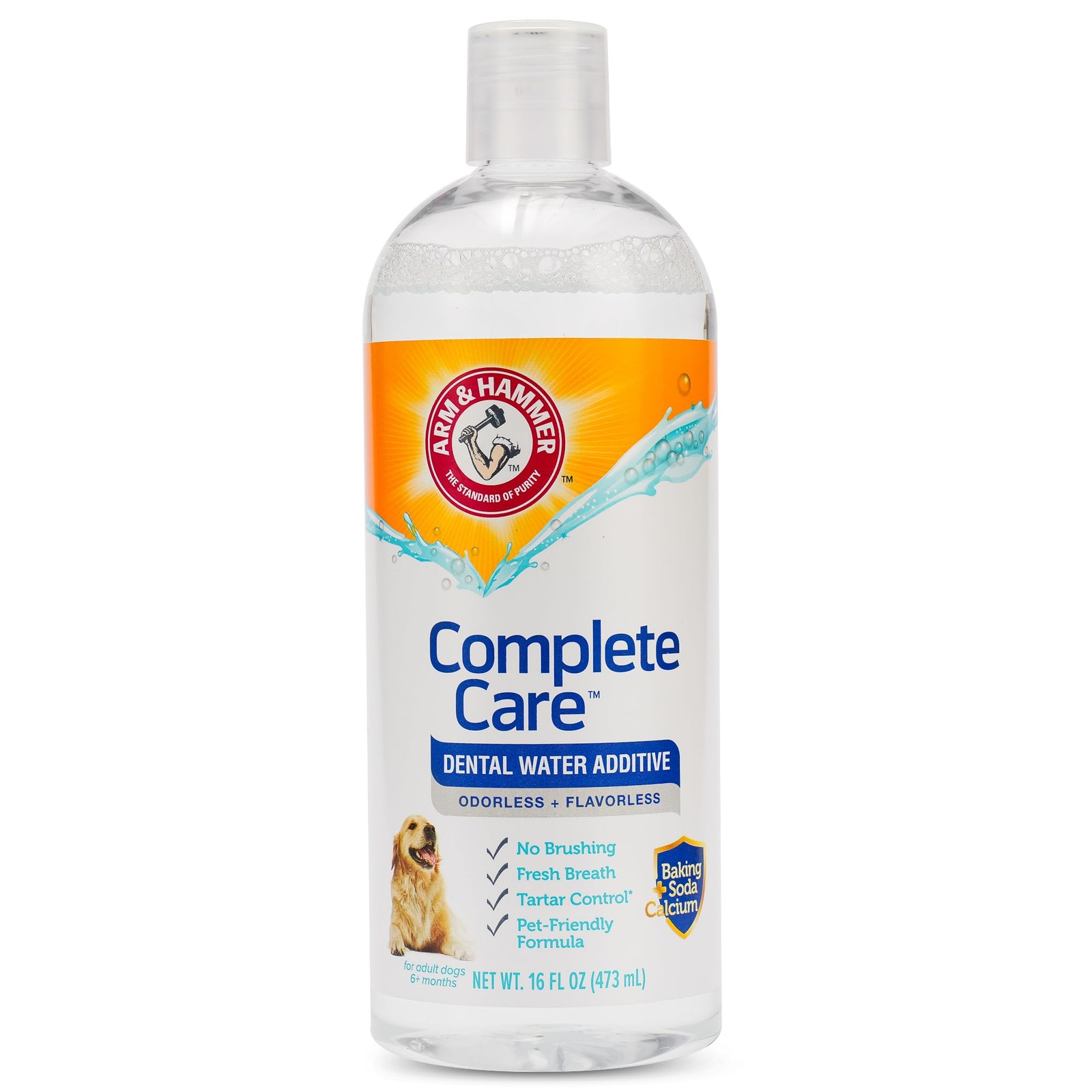 Arm & Hammer Complete Care Dental Water Additive 16 Fl Oz (Pack of 1), White