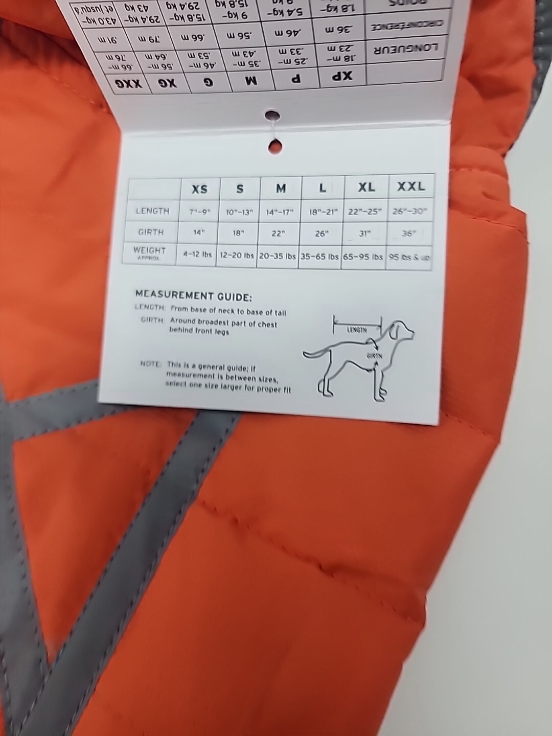 NWT Eddie Bauer Pet Apparel DOG Jacket Fleece Cold Winter Coat MEDIUM 20-35lbs.