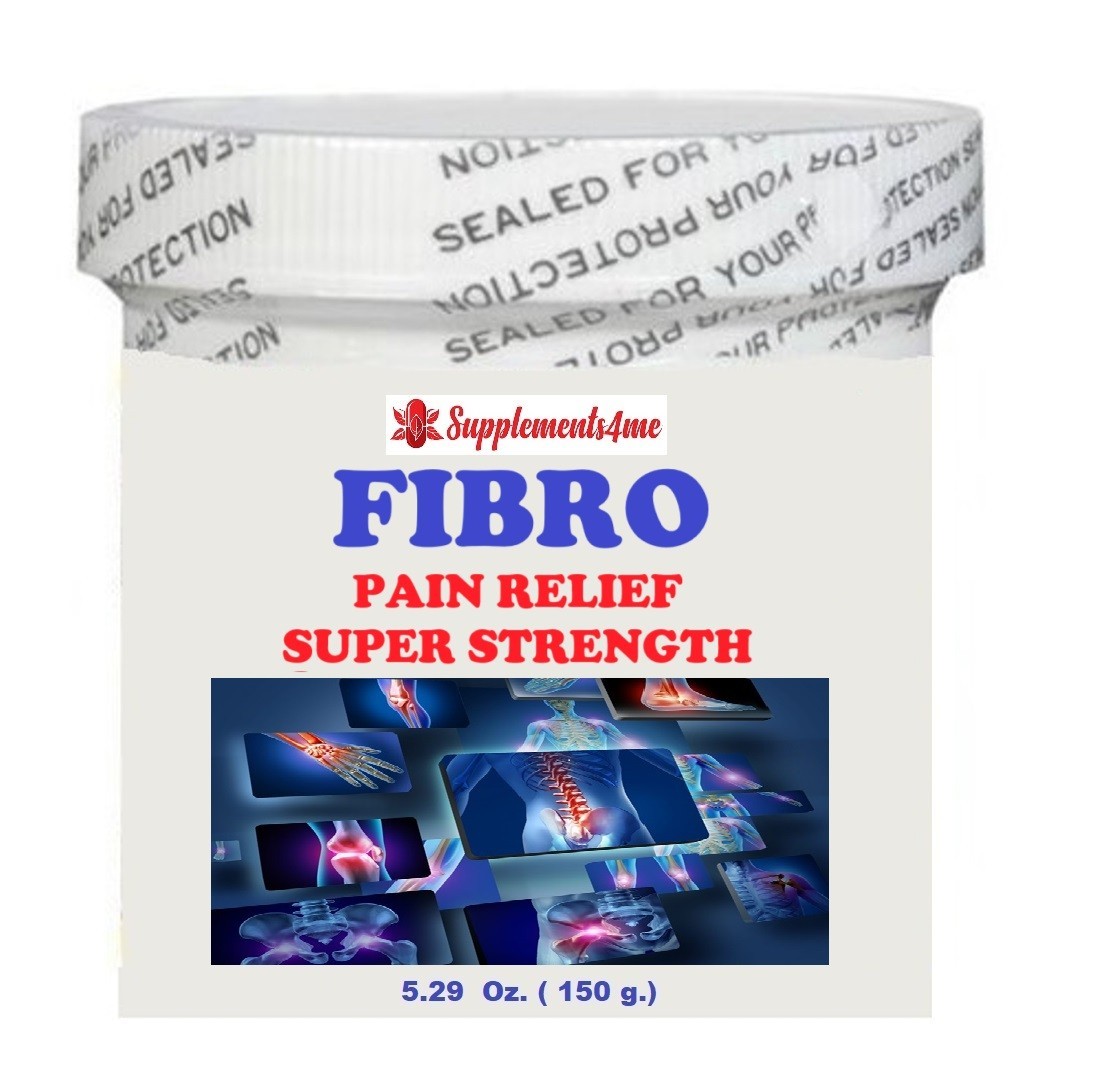 POWERFUL FIBROMYALGIA PAIN CREAM FOR WOMEN MEN – 100% HERBAL – MADE IN USA