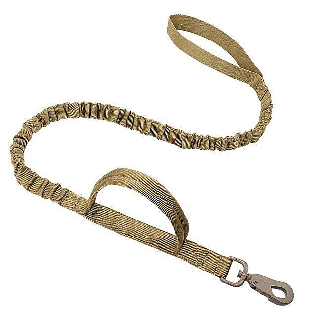 Collar + Leash Heavy Duty K9 Tactical Training Pet Dog Metal Buckle M, L, XL New