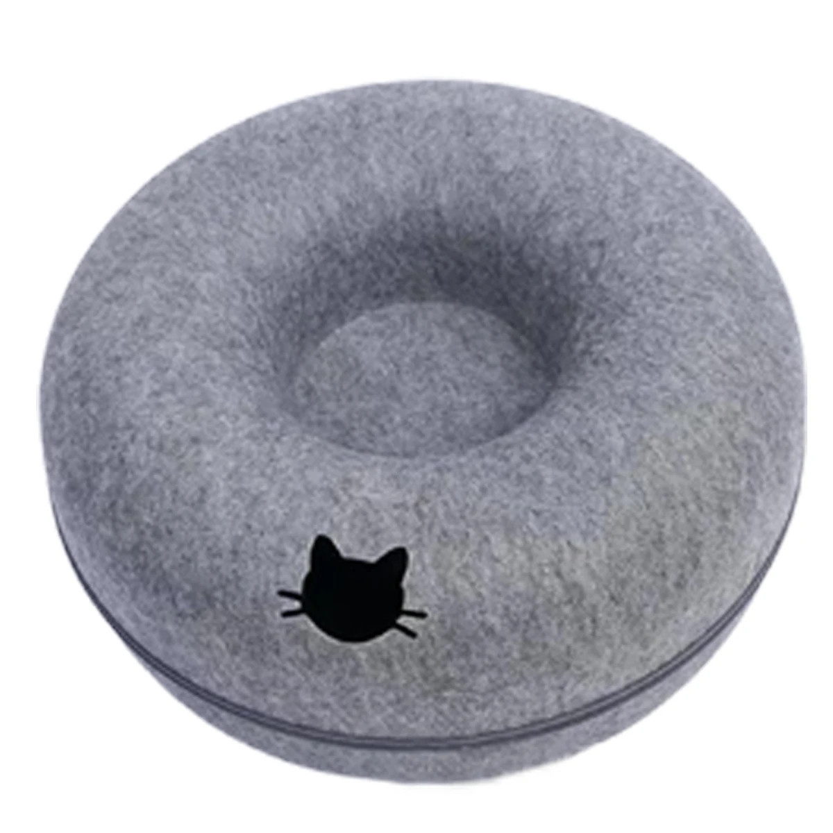 Cat Cave EXTRA LARGE Cat Tunnel Bed Indoor Cats,Cat Donut