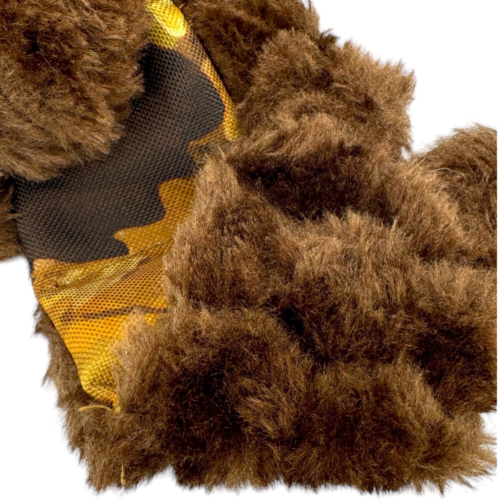 Vibrant Life Tough Buddy Camo Moose Brown Tug Chew Toy Level 3 Squeak Small Dog