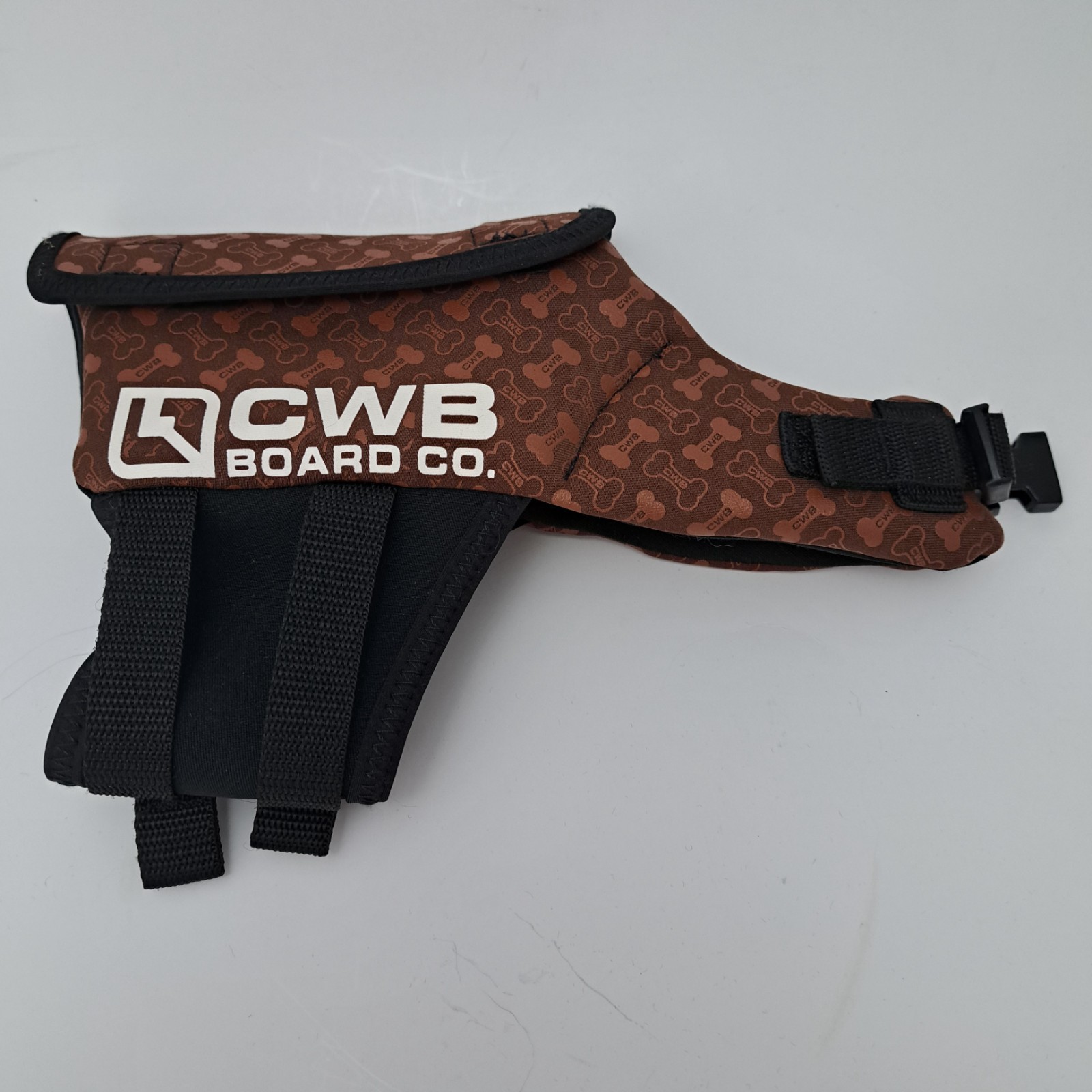 Otis Dog Neo Vest Floatation Vest Life Jacket Neoprene Brown Bones XS xtra Small