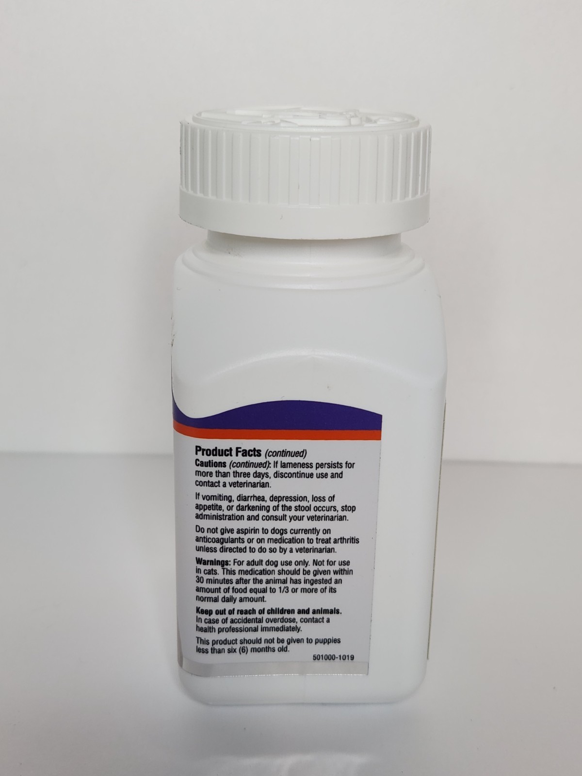 Essential Pet Canine Aspirin for Small-Med Dogs 6-50 lbs 120Mg 75 Chews Sealed!
