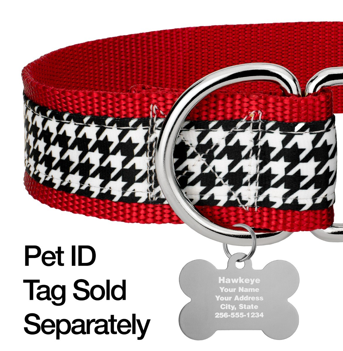 Country Brook Petz® 1 1/2 Inch Signature Nylon Martingale Dog Collar