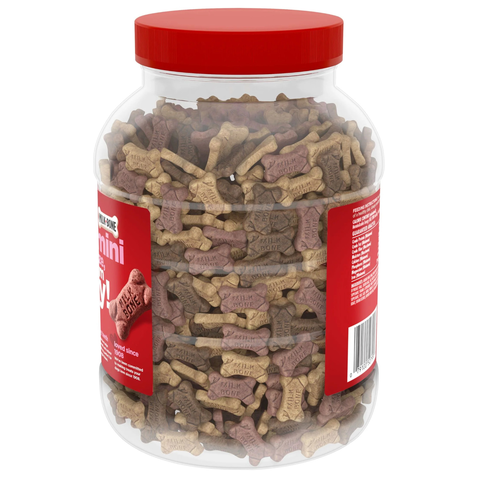 Milk-Bone Mini’s Flavor Snacks Dog Treats, 36 Ounce Crunchy Texture Helps Reduce