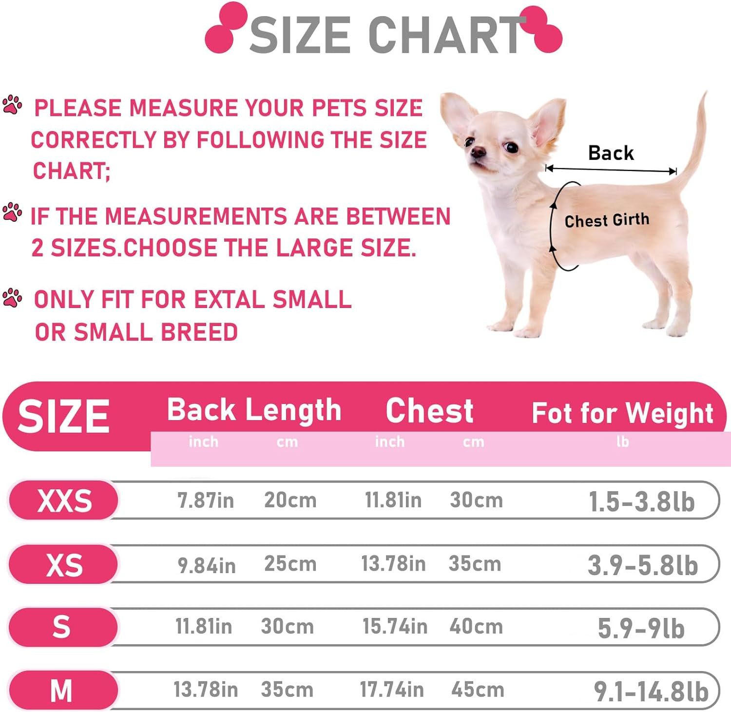 4 Pieces Dog Clothes for Small Dogs Girl Dog Shirts Chihuahua Yorkie Clothes Cut