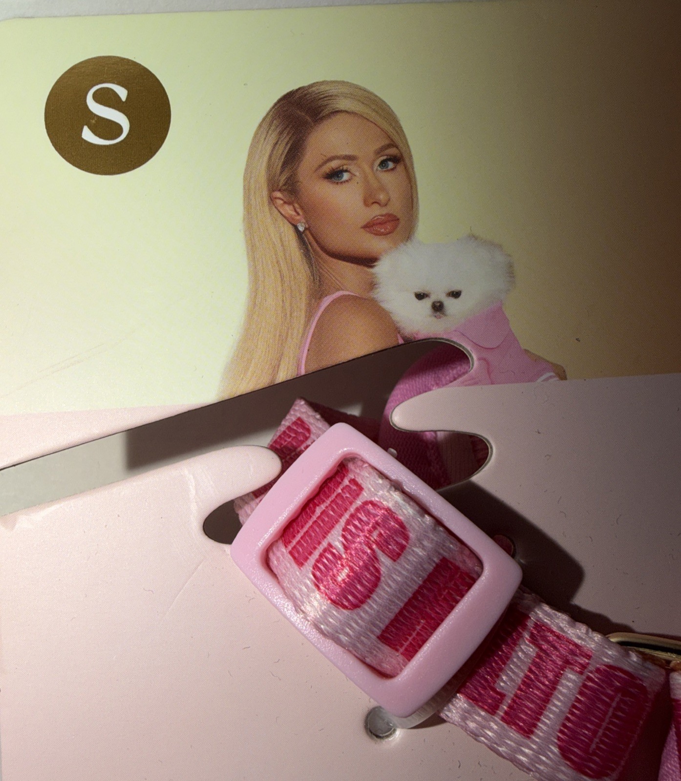 PARIS HILTON 🐶Sz: Small Dog Harness Pink 15-19” Pomeranian,Shih Tzu,BichonFrise