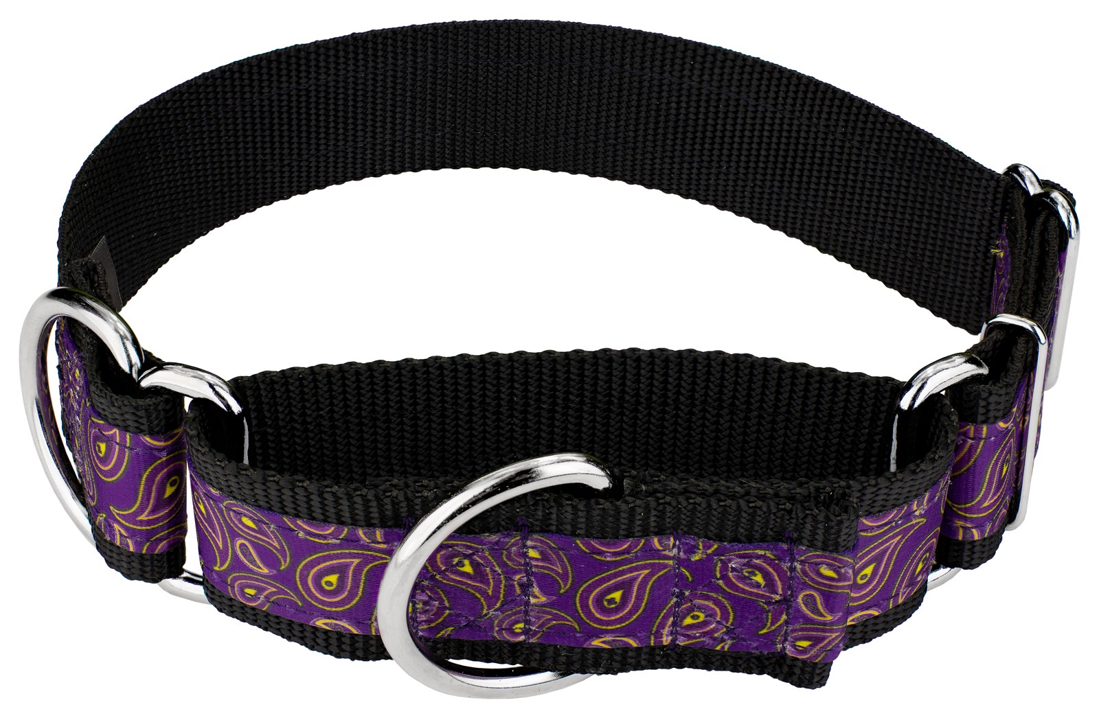 Country Brook Petz® 1 1/2 Inch Signature Nylon Martingale Dog Collar