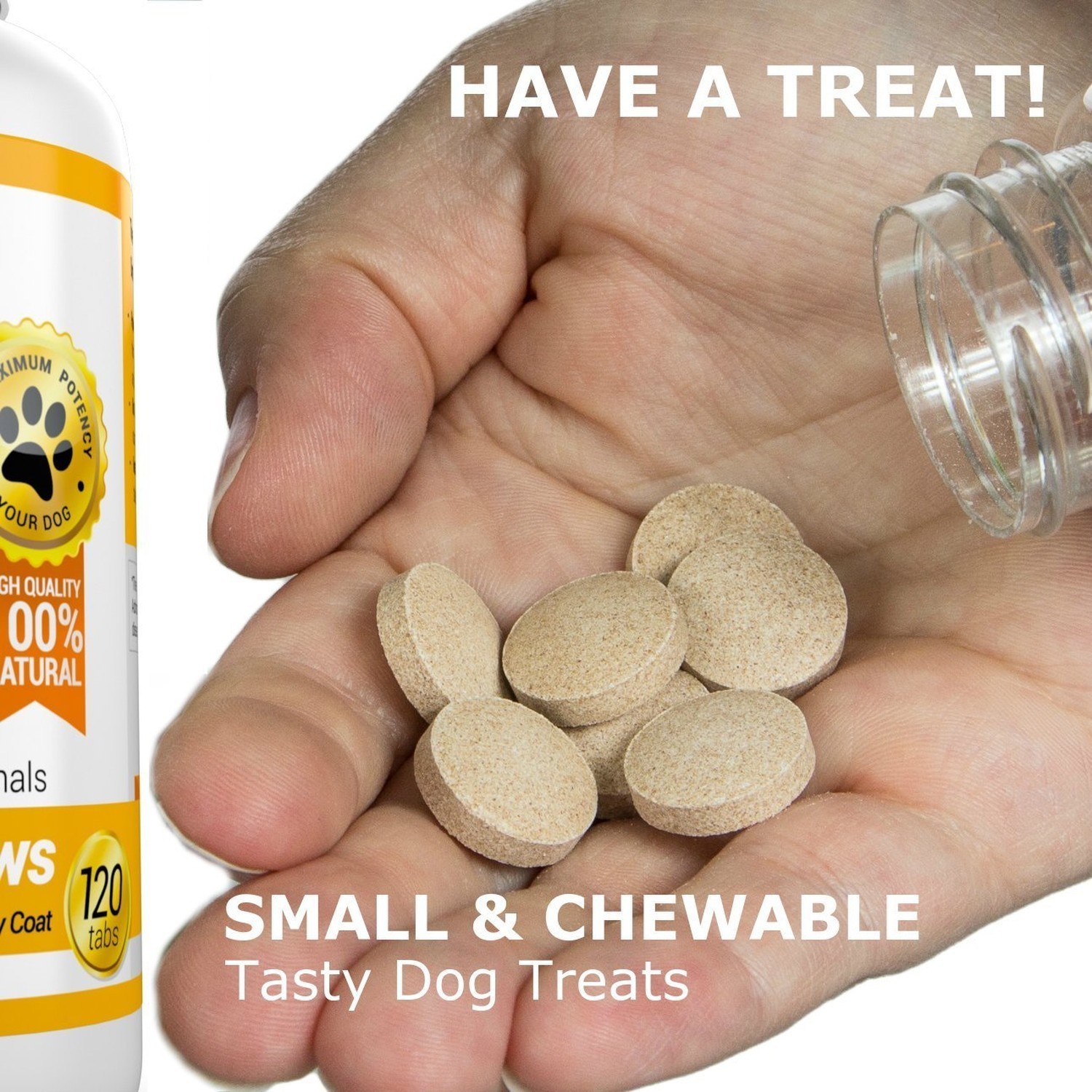 Amazing Omega 3 for Dogs – Shiny Coat, Less Itching, Tasty Bacon Flavored Chews