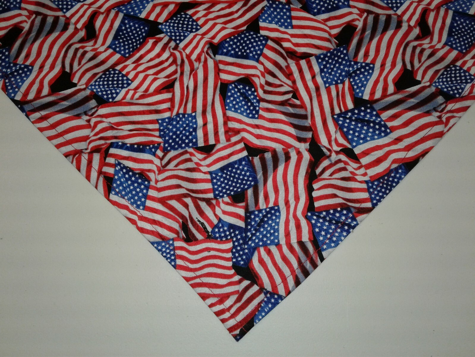 Buster Brown, Patriotic, Dog Bandana, U.S. Flags, xS, S, M, L, xL