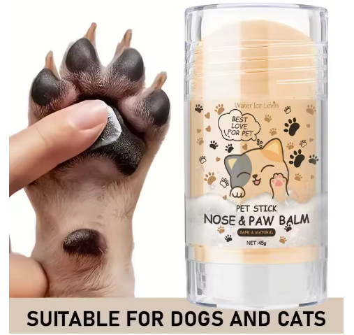 45g Dog Paw & Nose Balm Moisturizer Cream Pet Paw Protector Crack Repair Care