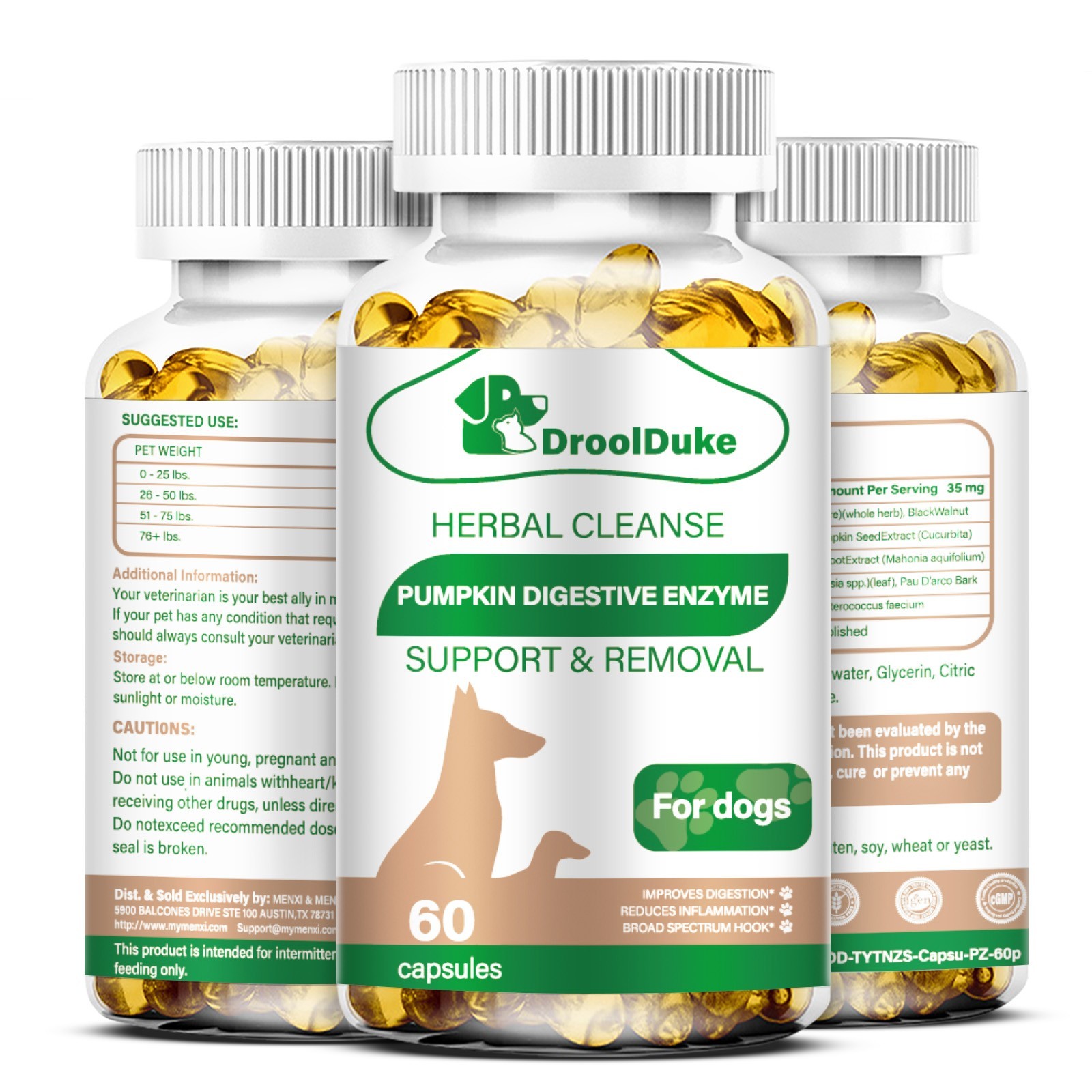 Probiotic Chews for Dogs – Supports Gut Health, Digestion, Gas, Constipation