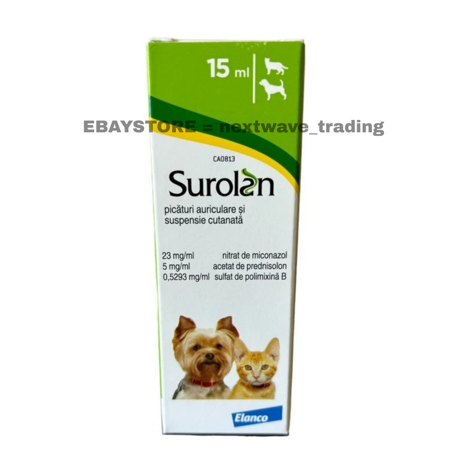 Cleansing Ear Drop For Dogs Cats Pets Clean 15ml Bottle New Free Shipping