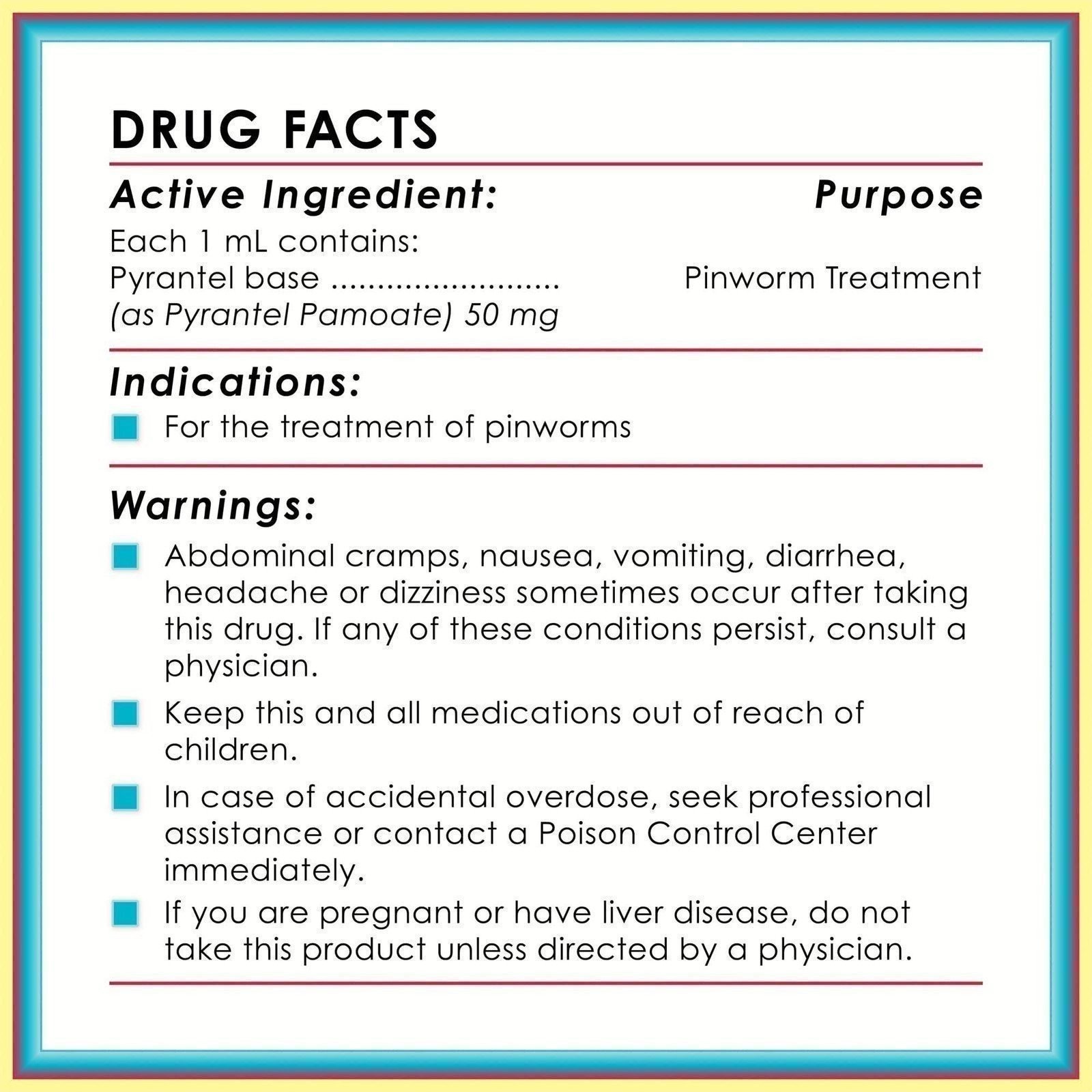 Oral Pro Pyrantel Pamoate Oral Suspension 50mg/mL 32 ounce