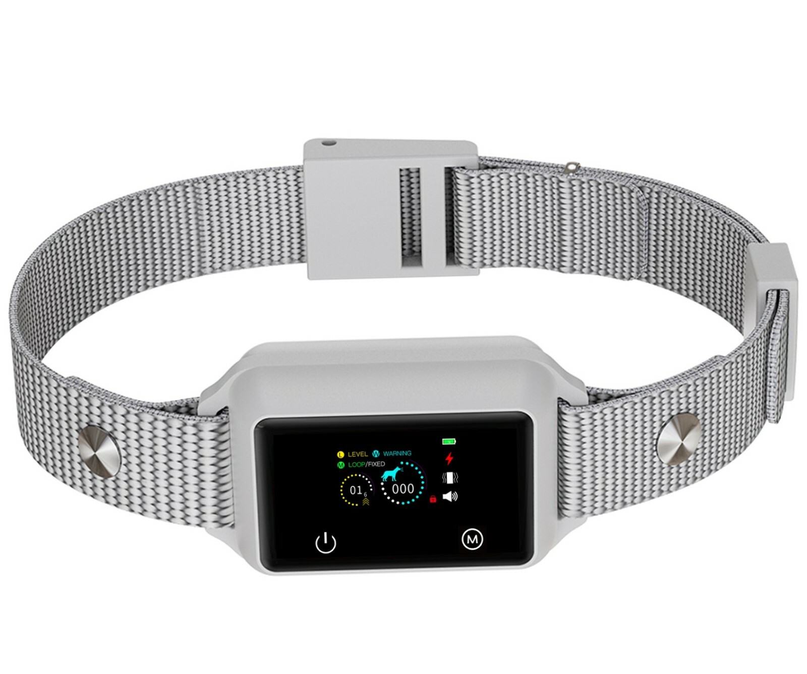 Touchscreen Automatic Anti bark Dog Collar Intelligent Safe Humane Waterproof