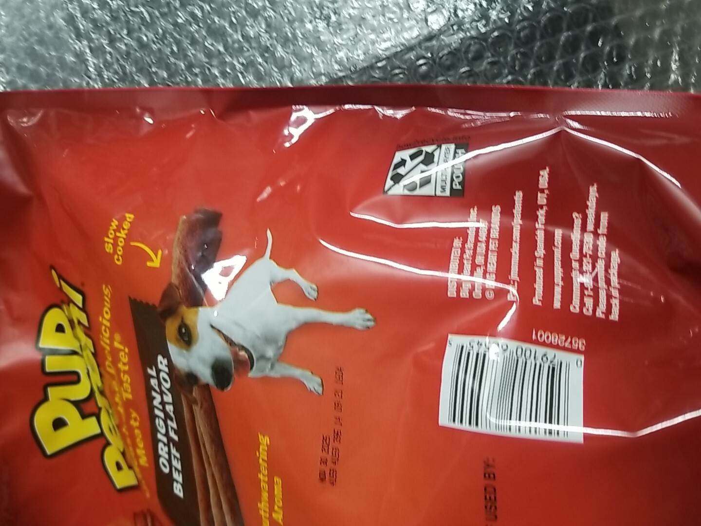 Pup-Peroni Original Beef Flavor 24% Protein Soft Chews 46oz 2 Lb Slow Cooked