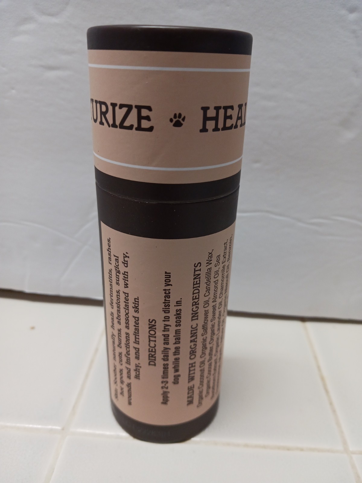 Natural Dog Company Skin Soother All Natural Healing Balm Stick 2 oz Organic NEW